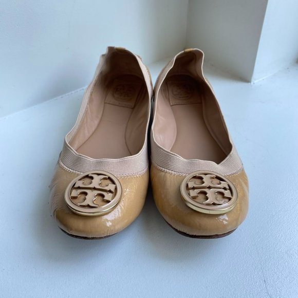 Tory Burch Patent Leather Ballet Flats - Picture 7 of 8